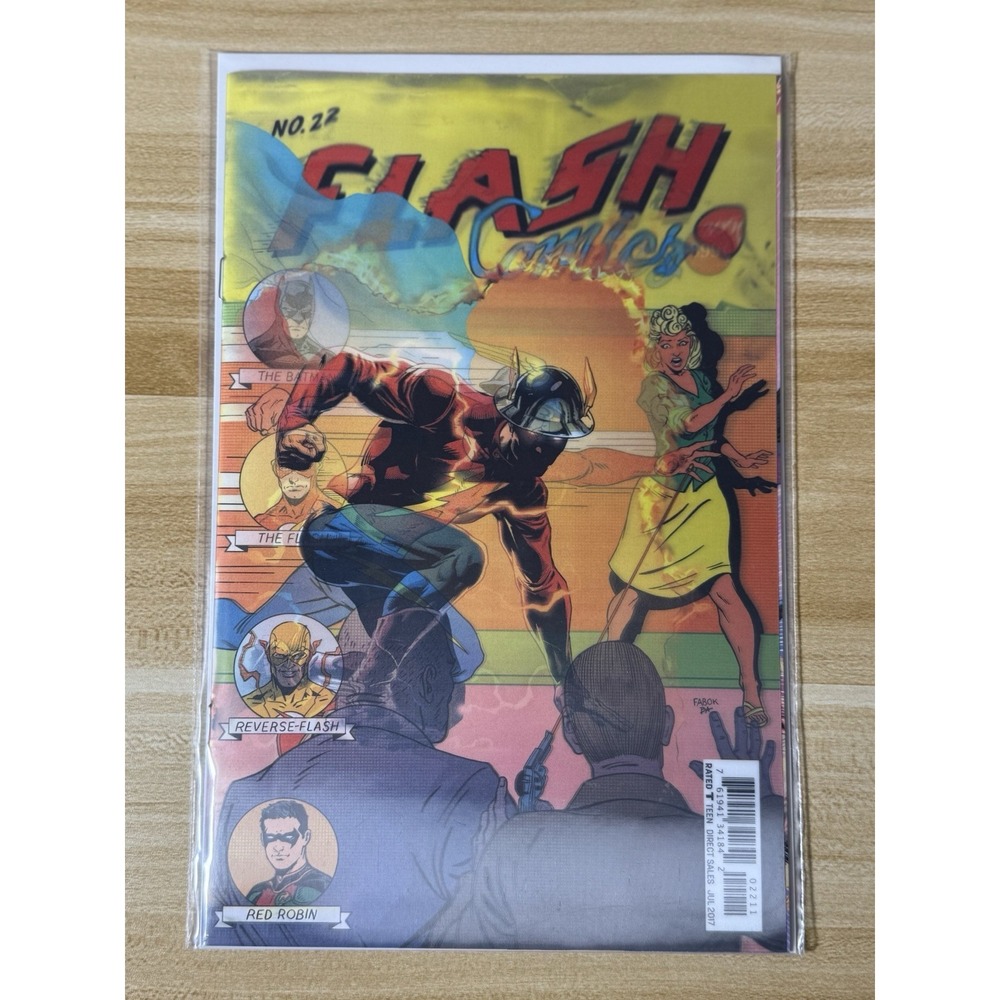 The Flash #22 - Jason Fabok Lenticular Cover 2017